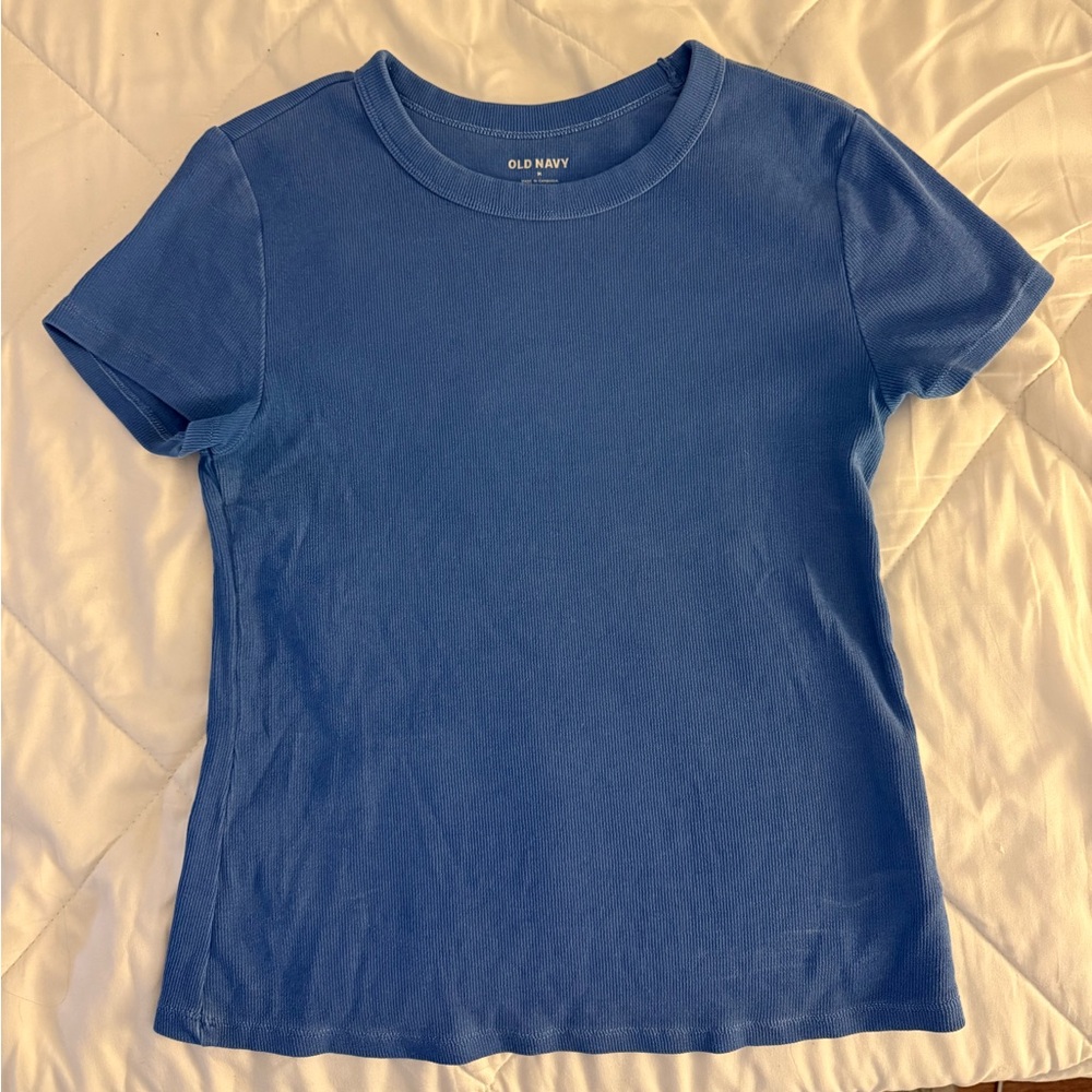 Old Navy Classic Blue Tee